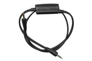 A picture of an Intelligent Ear Phone/Neck Loop Lanyard.
