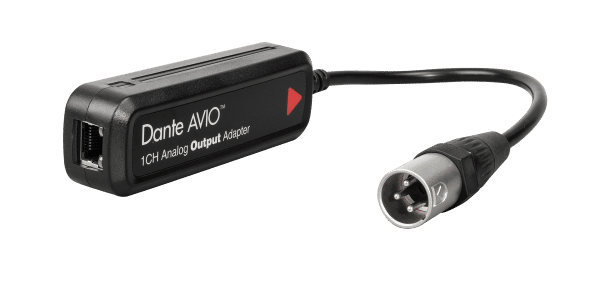 Dante 1CH Analog Output Adapter