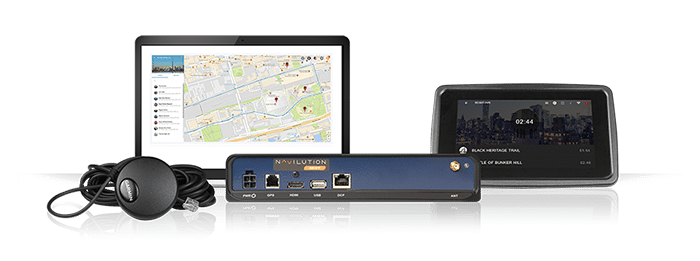 collage of ListenNAVILUTION products